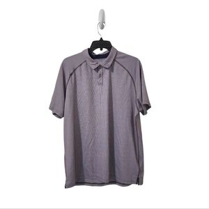 Rhone Delta Pique Polo‎ Light Purple Men's XL Fall 2023 Model